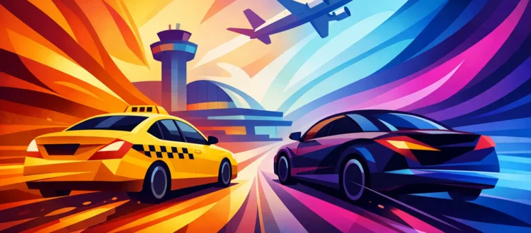 Taxi Versus Rideshare Airport Trips